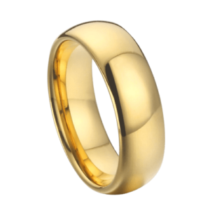 anello da uomo in oro per anniversario di matrimonio fede nuziale lucidata 6mm 8mm anello tradizionale in tutte le misure