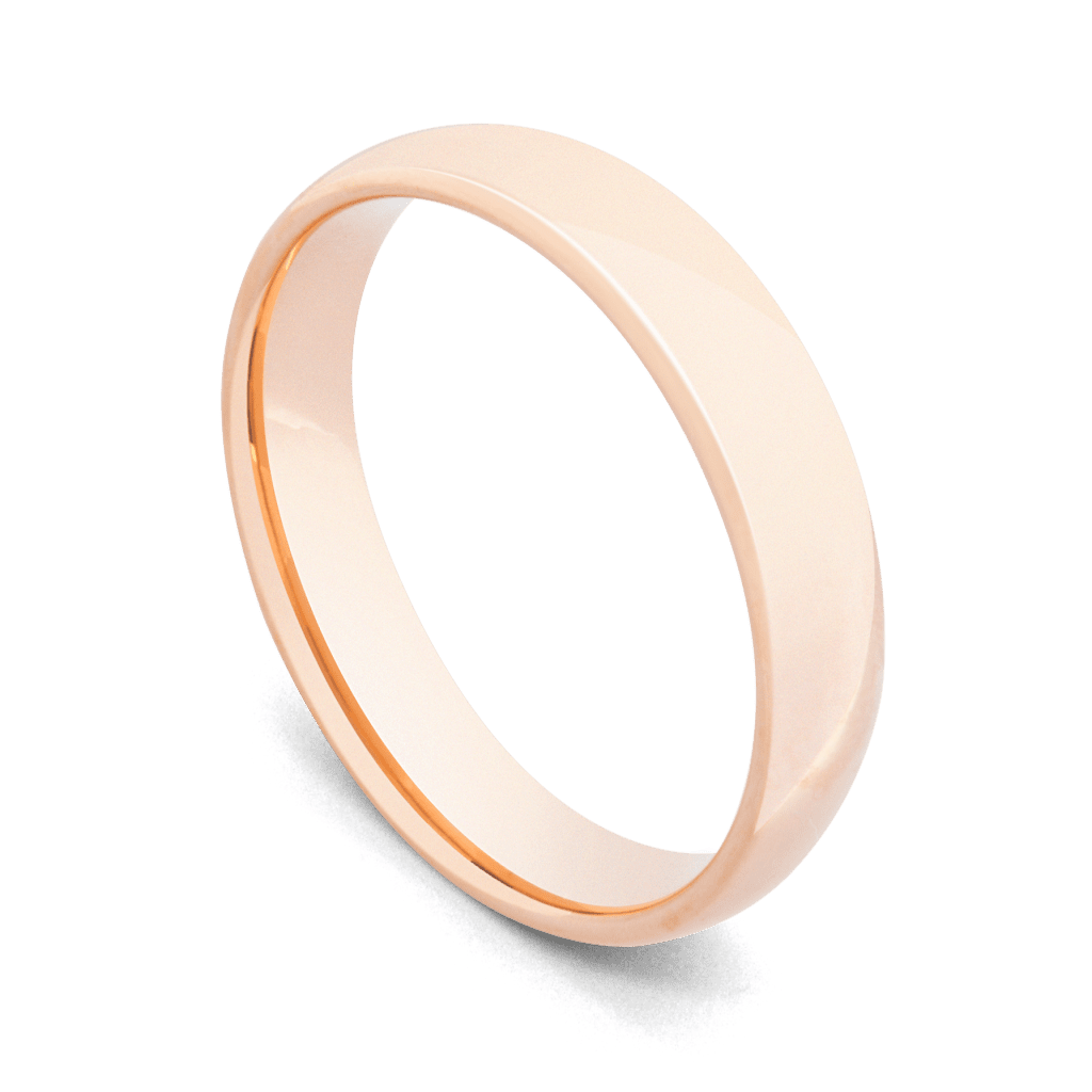Anello in oro rosa per uomo